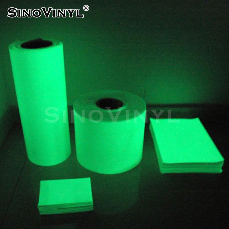 Glow In The Dark Vinyl Self Adhesive Luminous Film