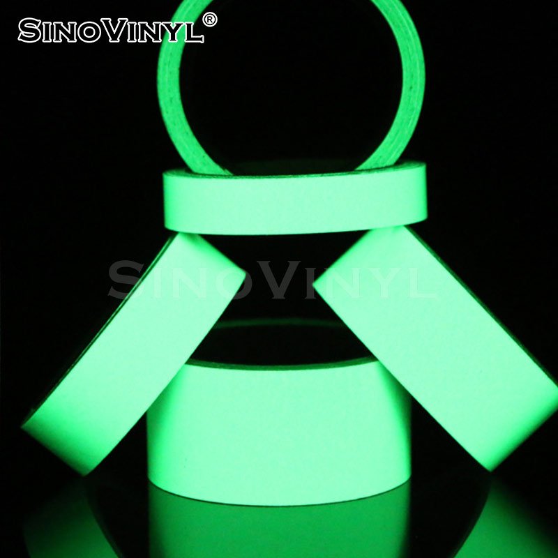 Photoluminescent Film Glow In The Dark Stickers Printing Luminous Film