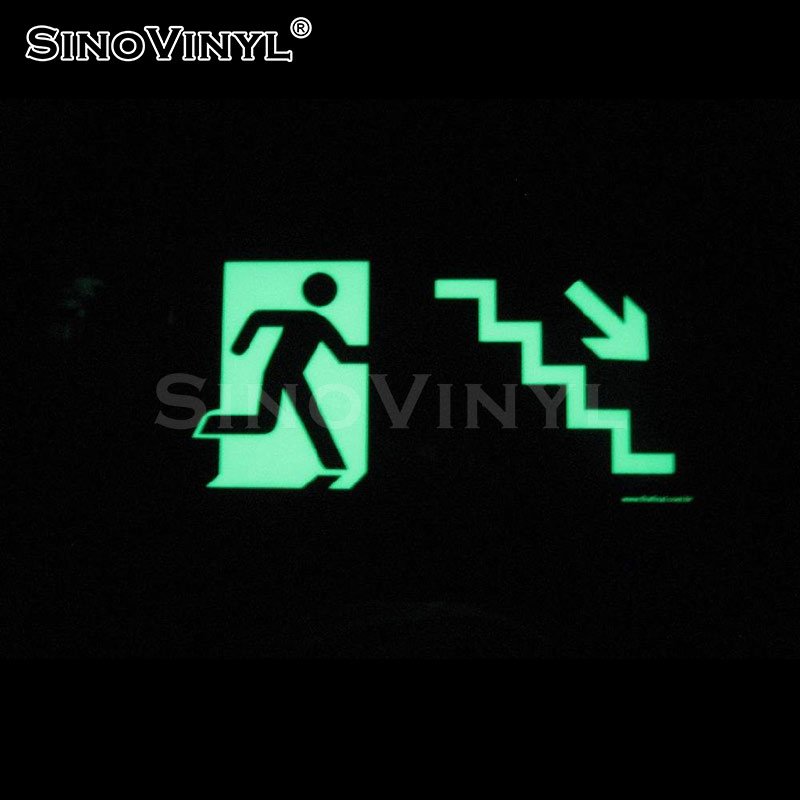 Glow In The Dark Vinyl Self Adhesive Luminous Film