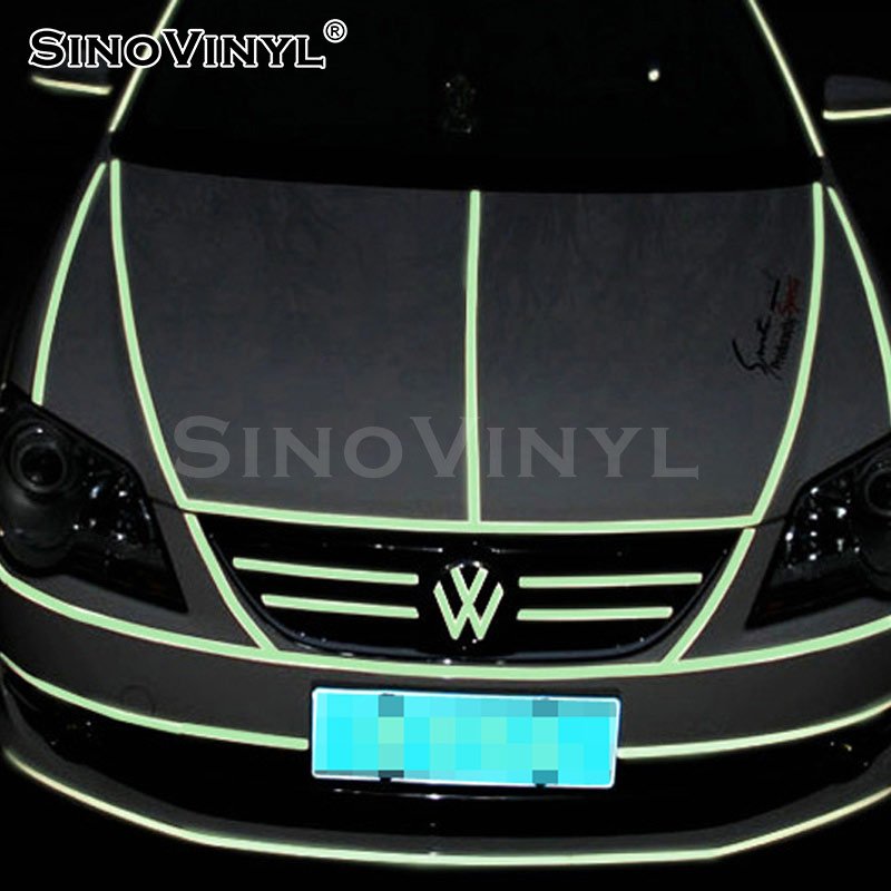 Glow In The Dark Vinyl Self Adhesive Luminous Film