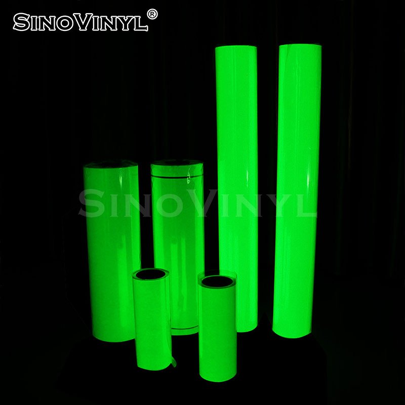 Glow In The Dark Vinyl Self Adhesive Luminous Film
