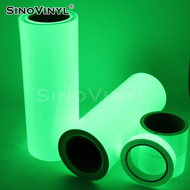 Glow In The Dark Vinyl Self Adhesive Luminous Film