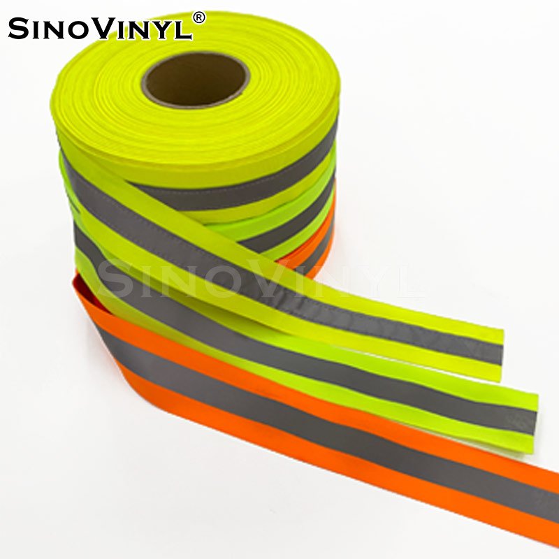 Anpassbares reflektierendes gewebtes Band für reflektierende Kleidung -  SINO VINYL