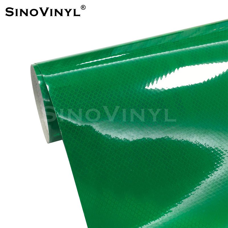 EGP Grade Micro Prismatic Graphic Reflective Vinyl Sheeting Rolls Material