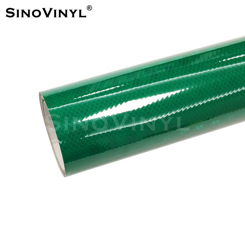 EGP Grade Micro Prismatic Graphic Reflective Vinyl Sheeting Rolls Material