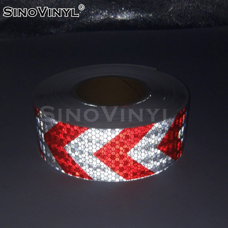 Arrow Tape Reflective Tape Adhesive For Vehicle Conspicuity Marking Tape