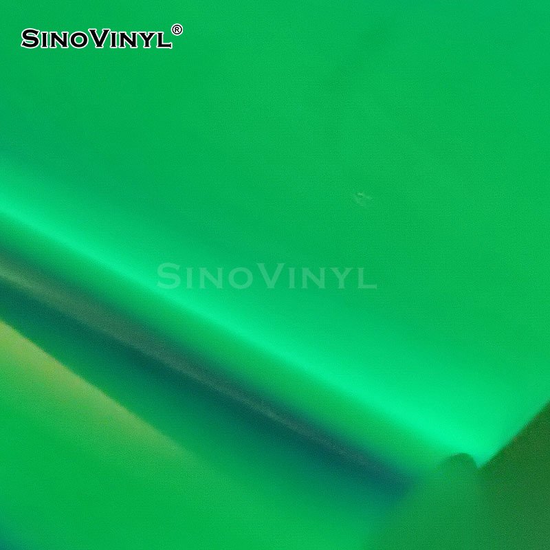 1.37x50M Scratch Resistant Glossy PVC Photoluminescent film For Poster Materials