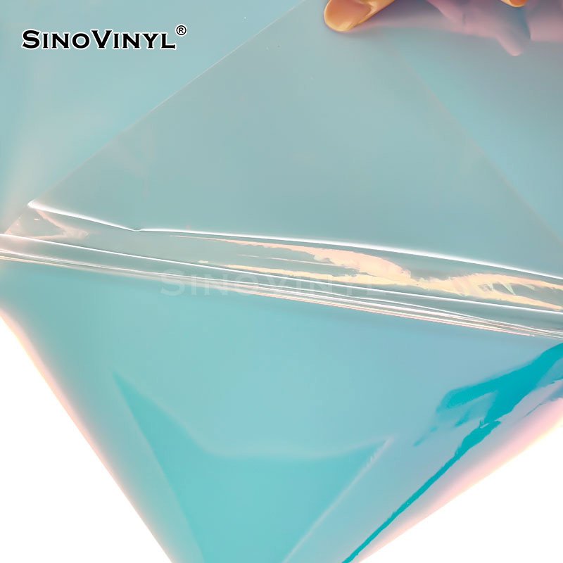 High Quality Waterproof DIY Vehicle Decoration Luminous Rainbow Vinyl PVC Decorative Film