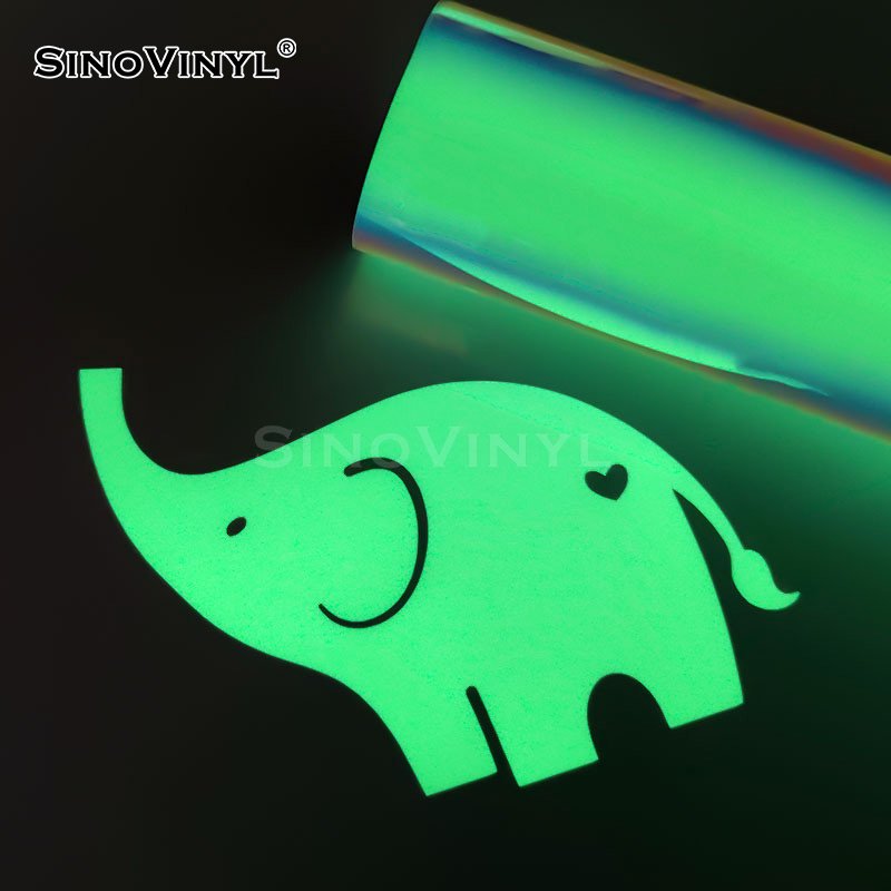 Self-adhesive Removable Printing Wall Decals Rainbow Luminous Stickers For Cartoon Wall