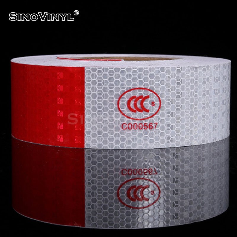 DOT-C2 Waterproof High Quality Truck Vehicle Micro Prism Conspicuity Infrared Reflective Tape