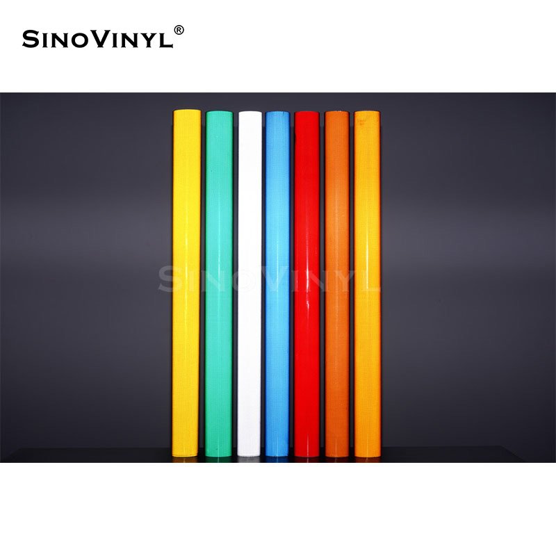 Customizable High Reflective Self Adhesive Reflective Vinyl for Safety Road Signs