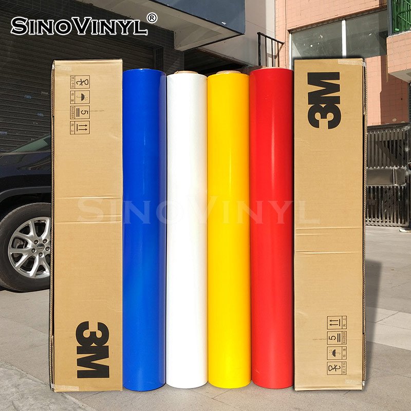 3M Reflective Sheeting Roll Film Vinyl For Traffic Safety Facilities